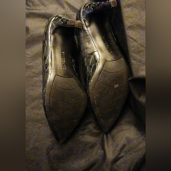 Bandolino patent leather croc print sz 8.5W - Picture 9 of 11
